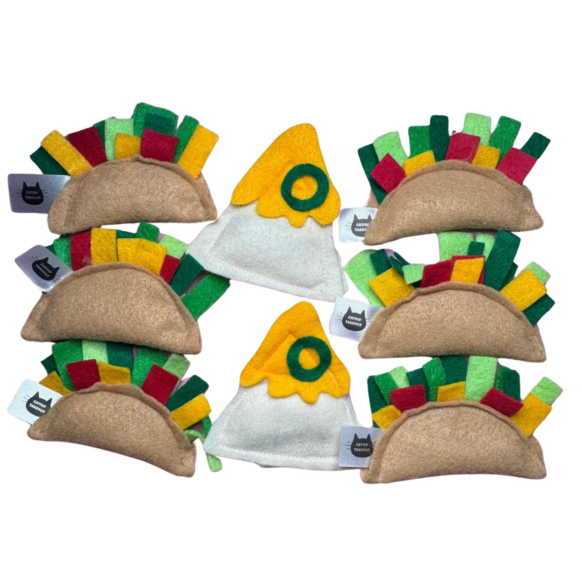 Taco Catnip Toy 🌮 - CatnipTakeout