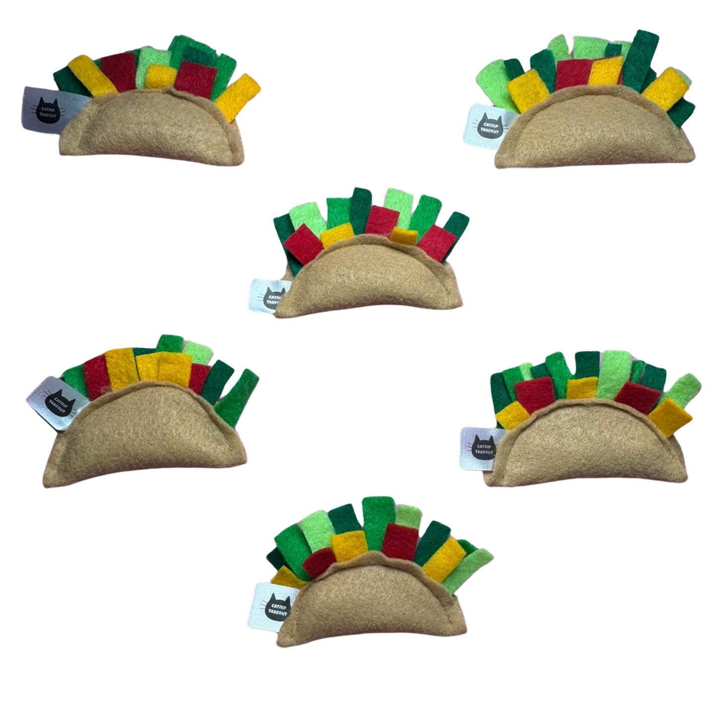 Taco Catnip Toy 🌮 - CatnipTakeout