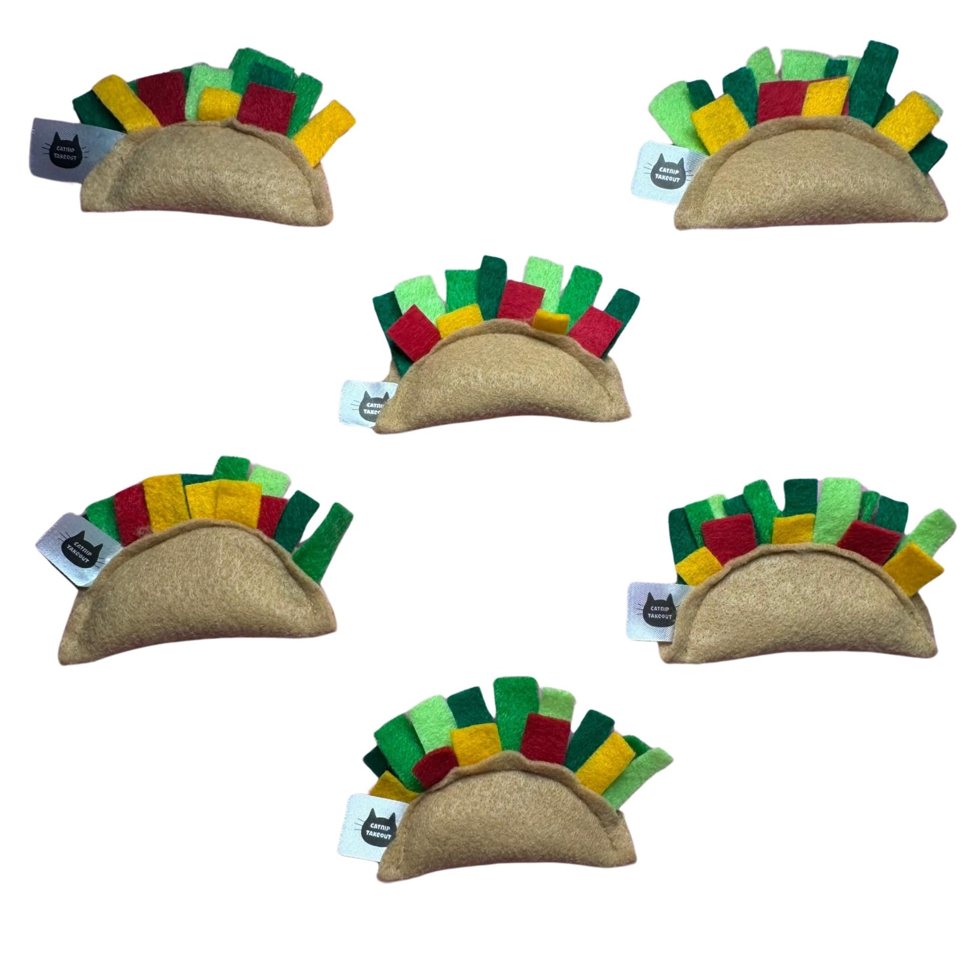 Taco Catnip Toy 🌮 - CatnipTakeout
