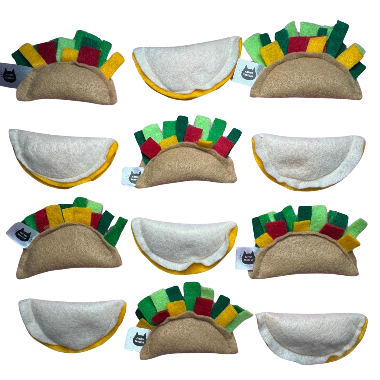 Taco Catnip Toy 🌮 - CatnipTakeout