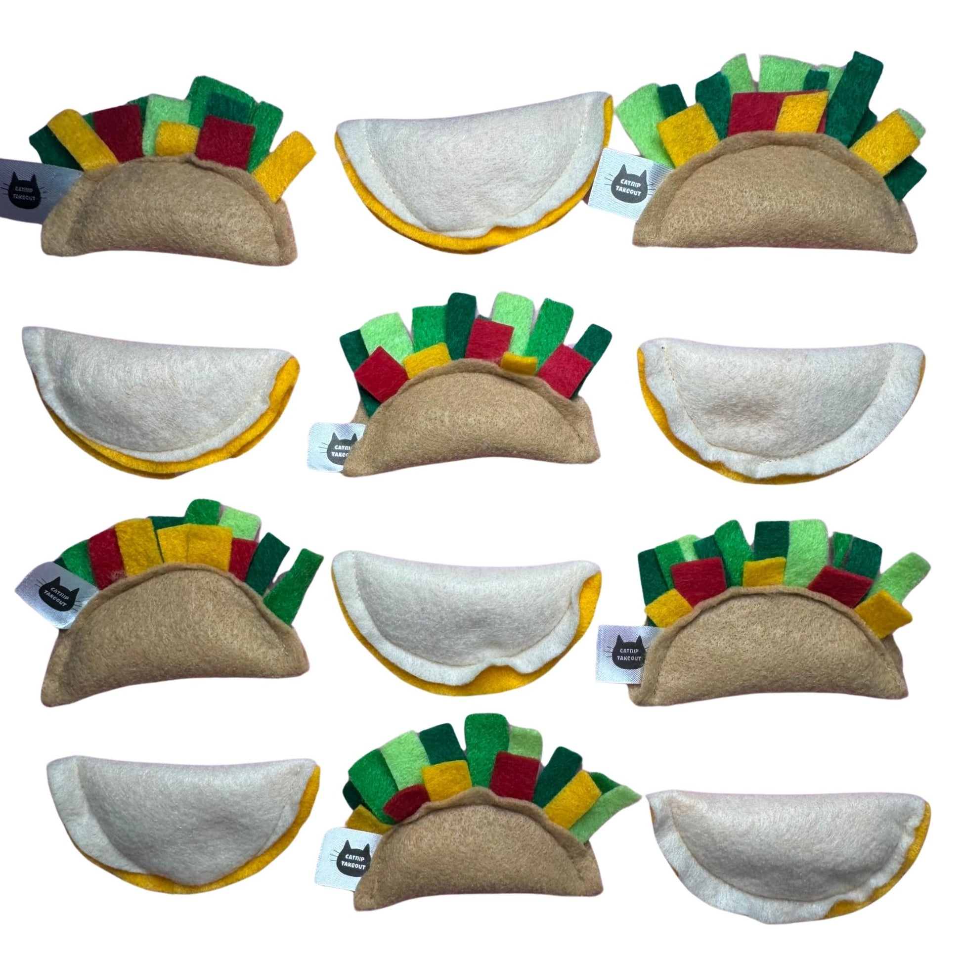 Taco Catnip Toy 🌮 - CatnipTakeout