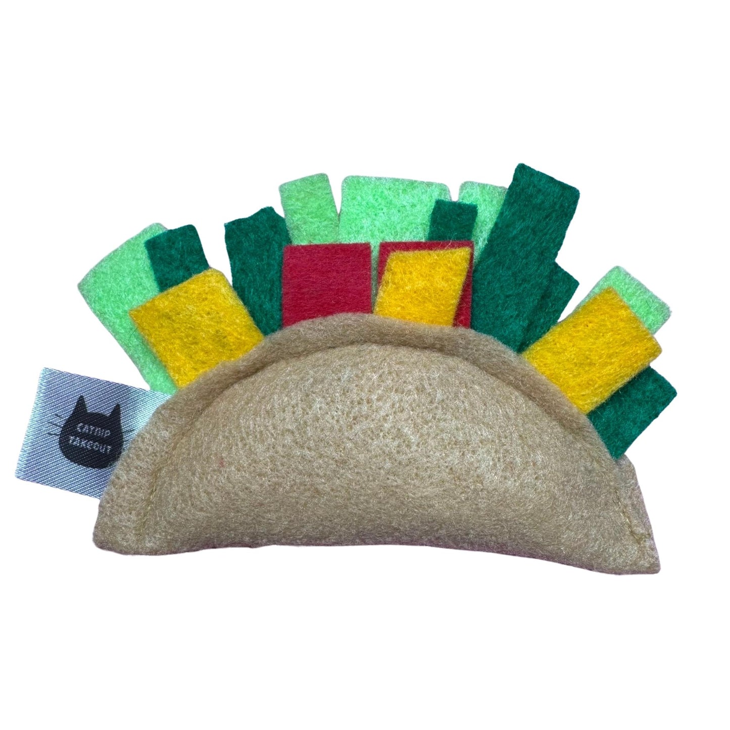 Taco Catnip Toy 🌮 - CatnipTakeout