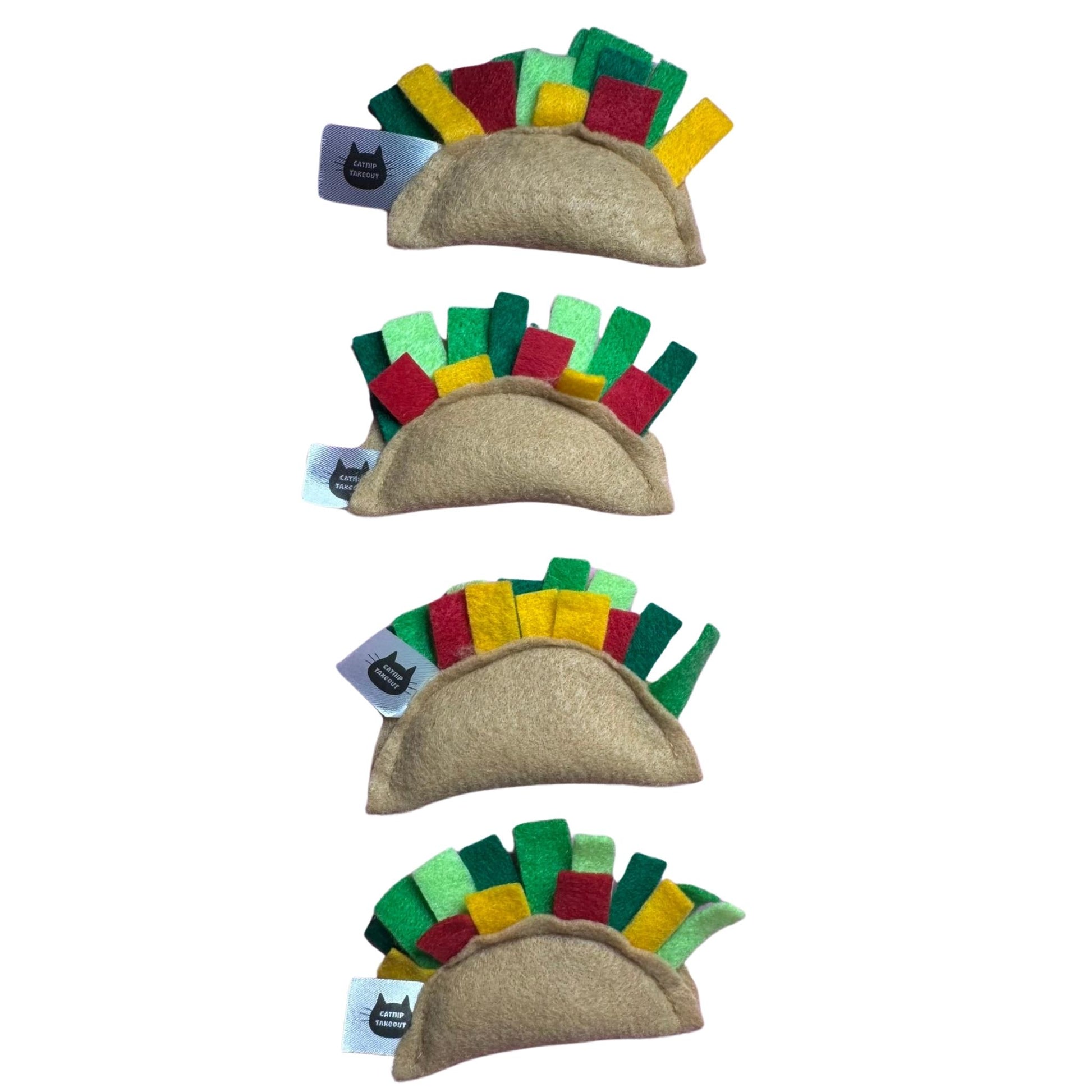 Taco Catnip Toy 🌮 - CatnipTakeout
