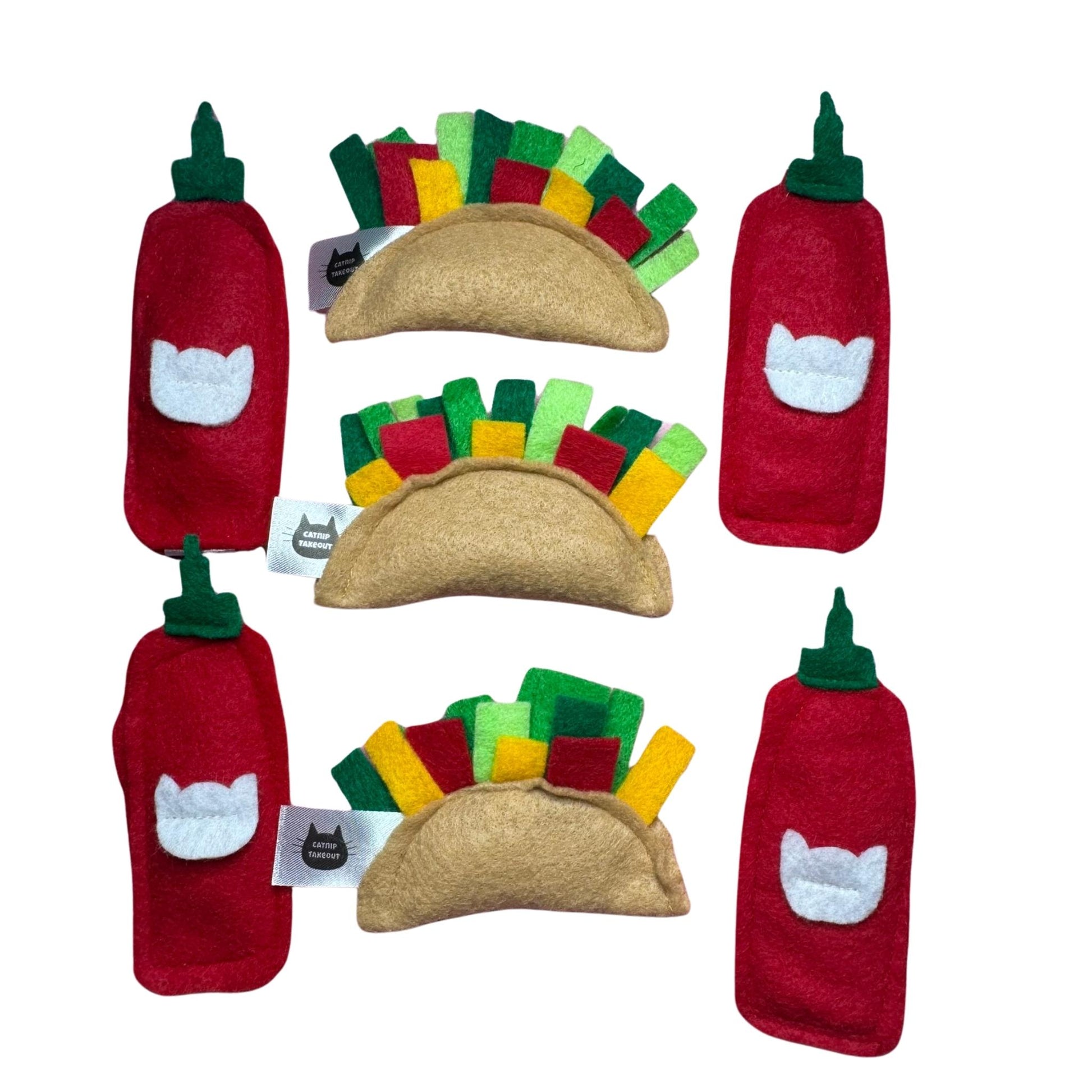 Taco Catnip Toy 🌮 - CatnipTakeout