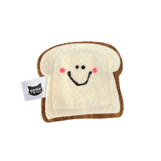 Toast Catnip Toy - CatnipTakeout