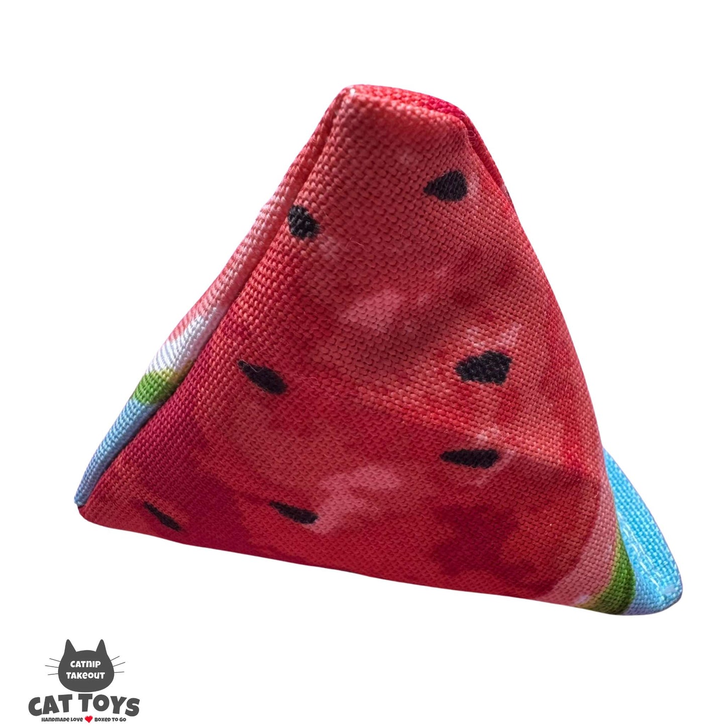 Watermelon Catnip Cat Toy Happy Sack