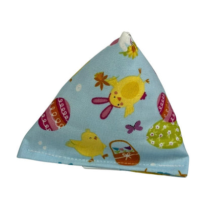 Easter chick and basket pyramid catnip toy for active cats and indoor play